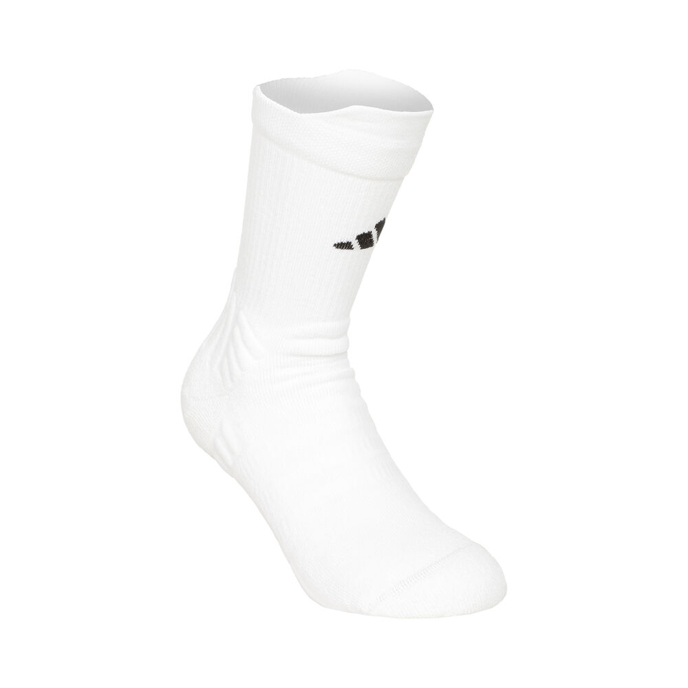 adidas Crew Calcetines De Tenis-Blanco,Negro