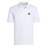 Basic Polo Hombres-blanco