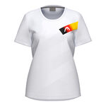 Ropa HEAD HEAD DTB Pro Camiseta de manga corta Mujeres-blanco