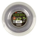 Solinco Solinco Tour Bite Diamond Rough Bobinas De Cordaje 200m-Plateado
