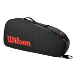 Bolsas De Tenis Wilson CLASH V3 3PK RACQUET BAG BLACK/Infrared