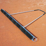 Accesorios de pista Tegra Tegra Arenga Rastrillo 2m Con Soporte-Multicolor