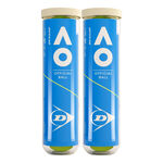 Pelotas De Tenis Dunlop Australian Open 2x4 PET