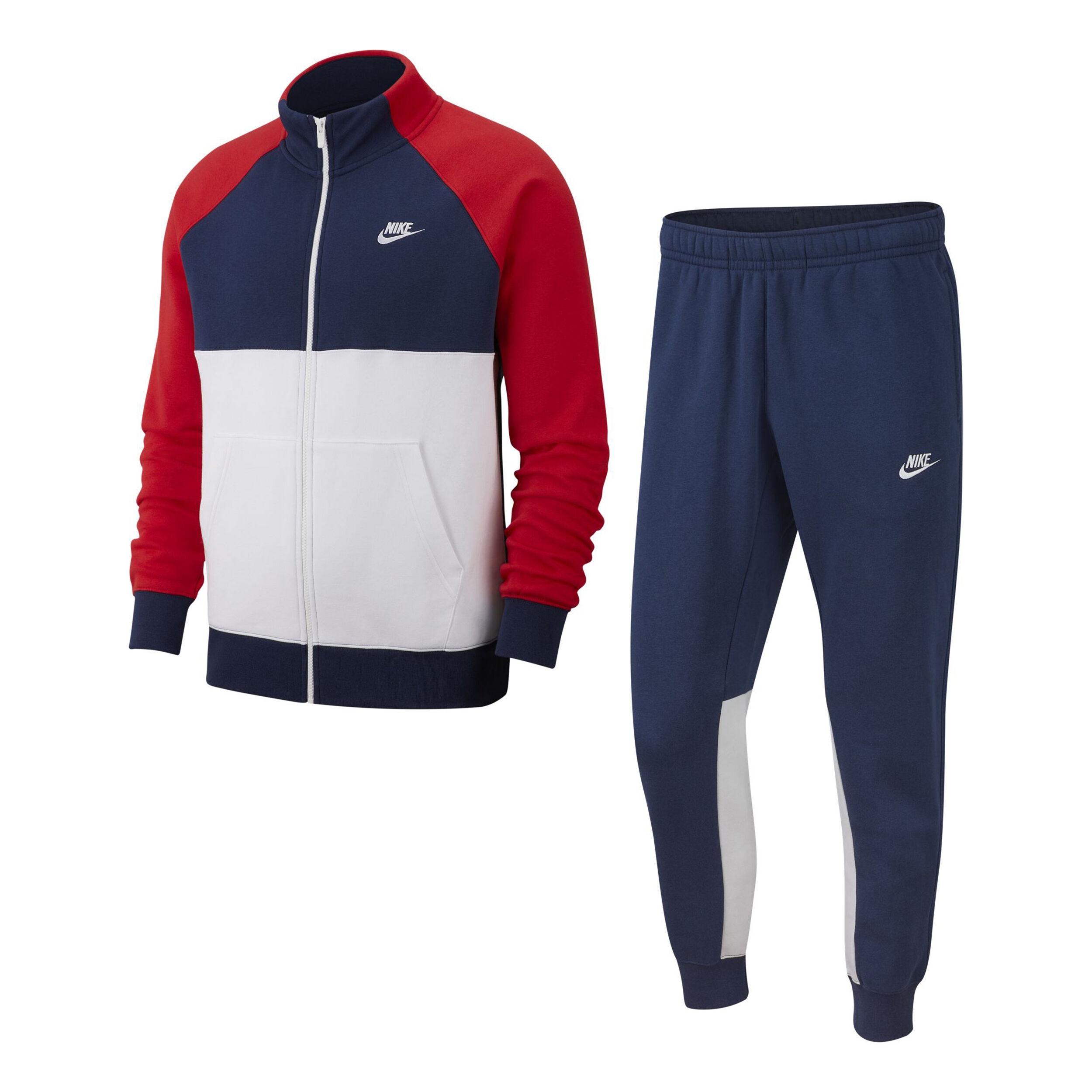 Buy Nike Sportswear Chandal Hombres Azul Oscuro Blanco online Tennis Point ES