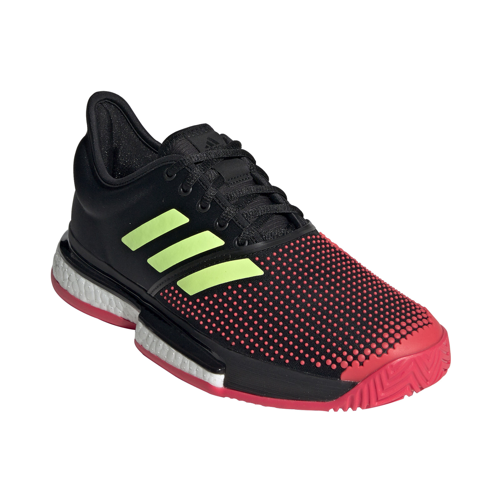 elefante Civilizar Espolvorear adidas SoleCourt Boost Zapatilla Todas Las Superficies Mujeres - Negro,  Rojo compra online | Tennis-Point