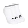 Sneaker Calcetines de tenis Pack de 3 Unisex - blanco, 