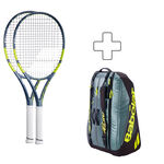 Pack Raqueta + Raquetero Babolat Babolat Pure Aero Team Raquetas de competici&oacute;n sin encordar