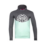 Ropa BIDI BADU BIDI BADU Bassem Lifestyle Sudadera con capucha Chicos - gris oscuro, mint