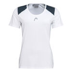 Ropa HEAD HEAD 22 Tech Camiseta de manga corta Mujeres - blanco, azul oscuro