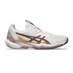 Zapatillas de tenis ASICS ASICS Solution Speed FF 3 Clay Zapatilla Tierra Batida Mujeres-Blanco,Marrón