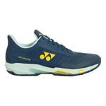 Zapatillas de tenis Yonex Yonex Power Cushion Ad-Accel Zapatilla Tierra Batida Hombres-Azul Oscuro,Turquesa