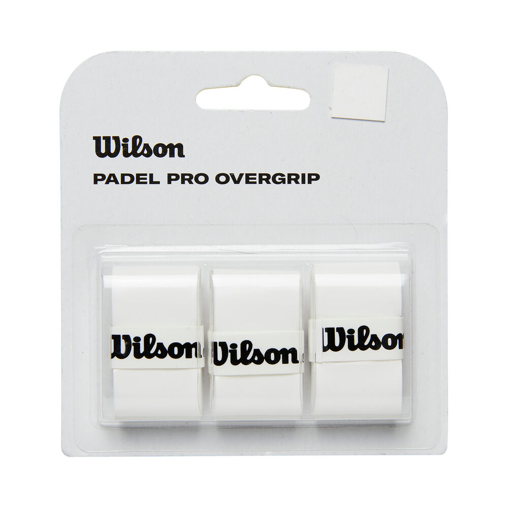 Wilson Pro Overgrip Pack de 3 - blanco