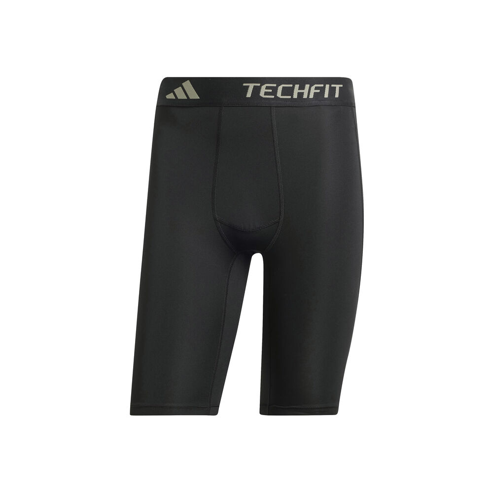 adidas Tech-Fit Base Shorts Hombres-Negro
