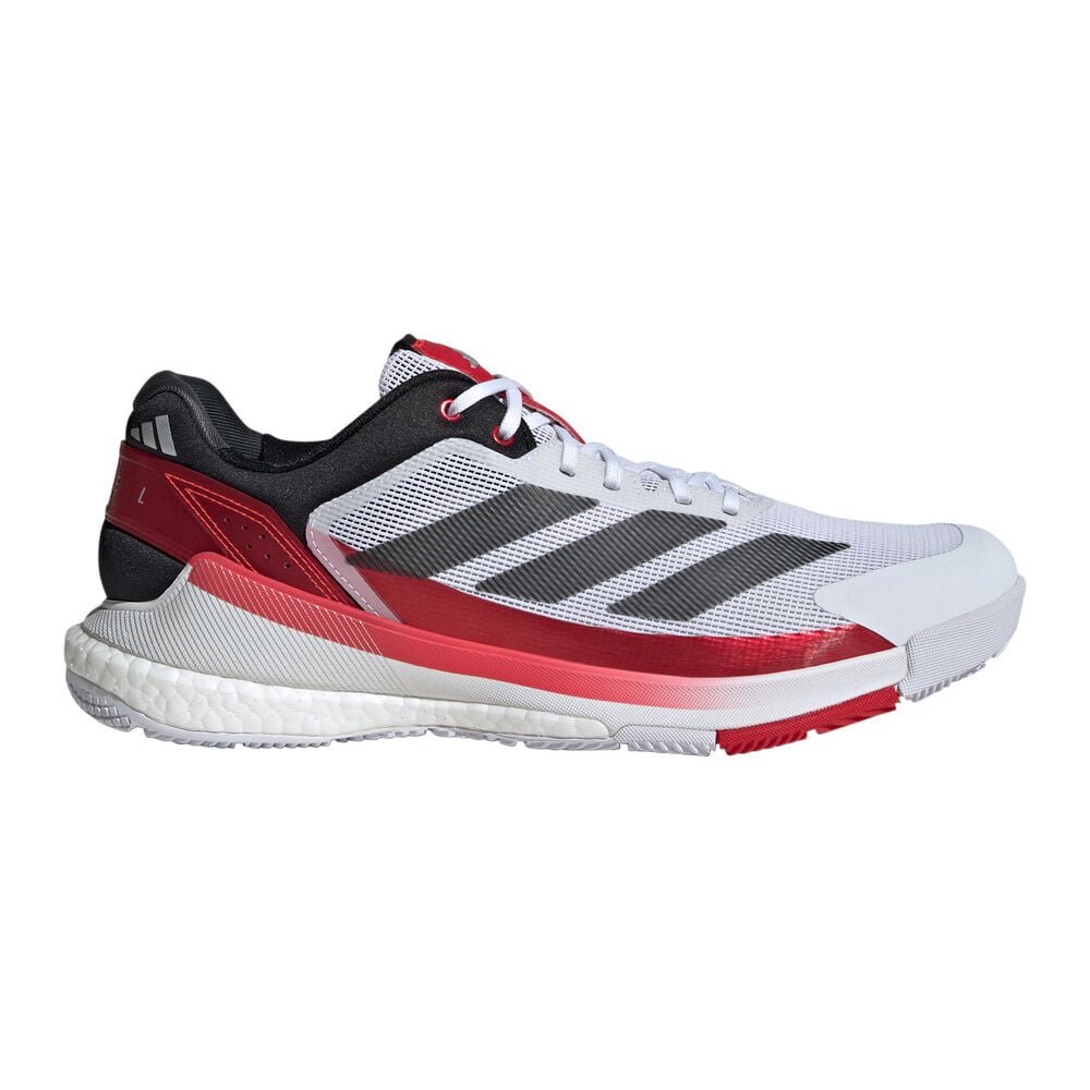 adidas Crazyquick Boost Zapatilla De Pádel Hombres-Blanco,Negro