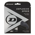 Dunlop Dunlop Explosive Speed Sets Individuales 12m-Negro