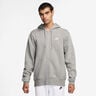Club Bb Full-Zip Sudadera Con Cremallera Hombres-Gris