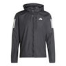 Own The Run Chaqueta Para Correr Hombres-Negro