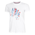 Ropa BIDI BADU BIDI BADU Shinae Lifestyle Camiseta De Manga Corta Mujeres-Azul,Rojo