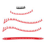 Accesorios Para Raquetas Yonex ÖSENBAND VCORE 95 Scarlet