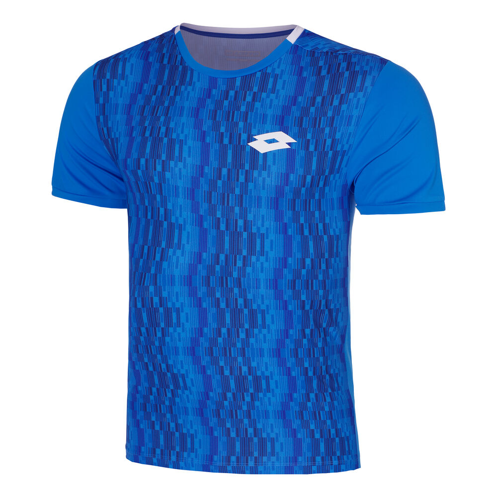 Lotto Tech IV D3 Camiseta De Manga Corta Hombres - Azul
