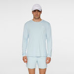 Ropa JLindeberg JLindeberg Ade Camiseta De Manga Larga Hombres-Azul Claro