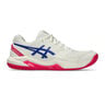 Gel-Dedicate 8 Zapatilla Todas Las Superficies Mujeres-Crema,Azul Oscuro