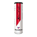 Pelotas de tenis Tecnifibre Tecnifibre X-One Bote De 4 Pelotas