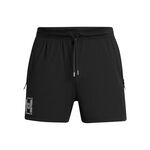 Ropa Under Armour Under Armour Run Anywhere Pantalones Cortos Hombres-Negro,Blanco