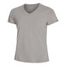 Flyweight V-Teeme Camiseta De Running Mujeres-Gris