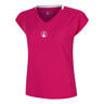 Create Volley Camiseta De Manga Corta Mujeres-Rosa,Blanco