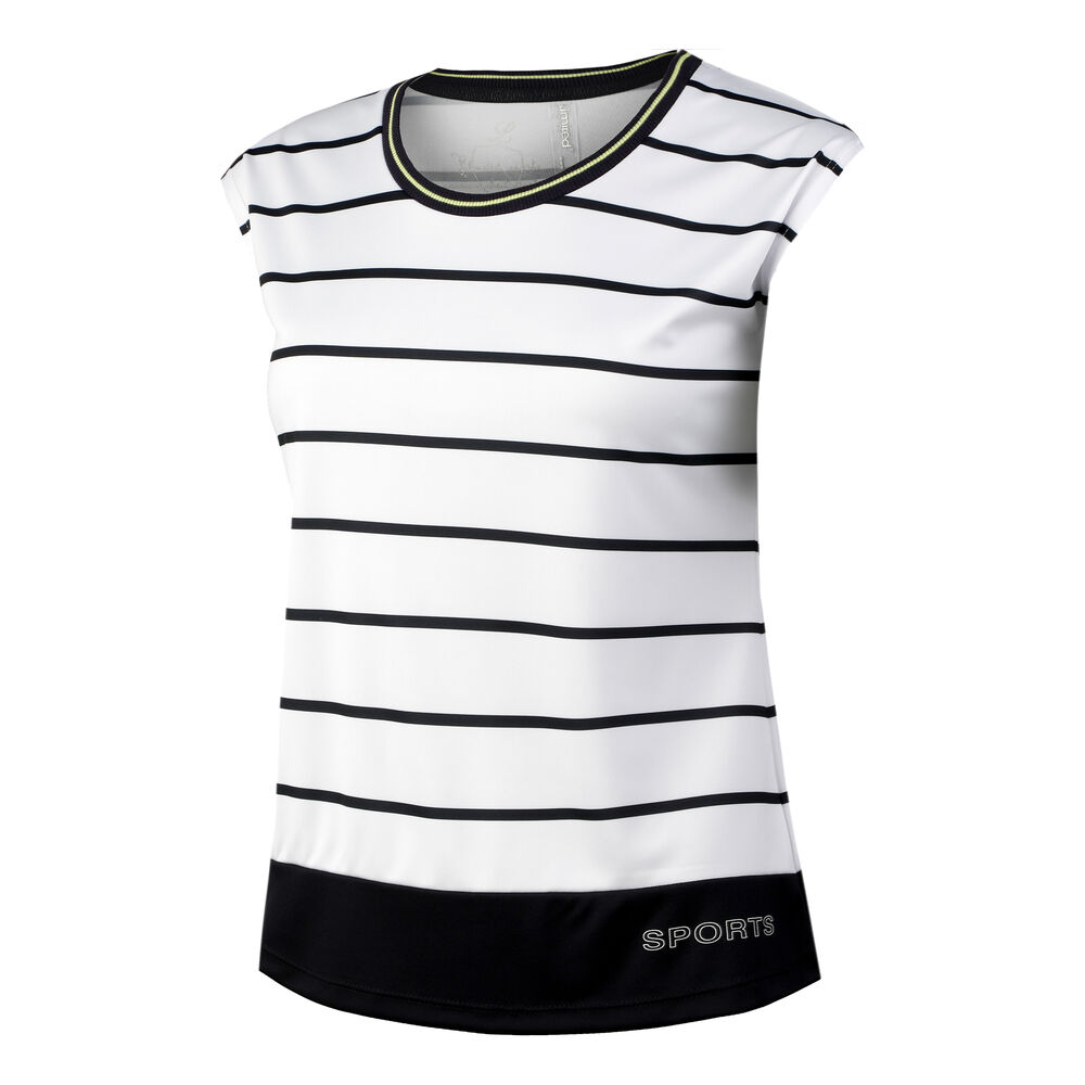 Limited Sports Capsleeve Sports Camiseta De Manga Corta Mujeres - Blanco, Azul
