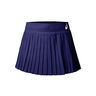 Match Pleats Falda Mujeres-Azul Oscuro
