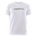 Ropa Craft Craft Core Essence Logo Camiseta De Running Hombres-Blanco