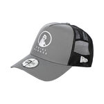 Ropa Quiet Please Quiet Please New Era Trucker Gorra Unisex-gris oscuro, blanco