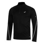 Ropa ASICS ASICS Road Lite-Show 1/2 Zip Camiseta De Running Hombres-Negro