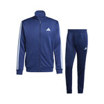 Ropa adidas adidas 3Stripes Ch&aacute;ndal Hombres - azul oscuro, blanco