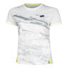 Tech Camiseta De Manga Corta Mujeres-Blanco,Gris