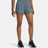 Tech Play Up Mesh Shorts Mujeres - azul-gris, 