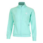 Ropa Quiet Please Quiet Please Wild Return Chaqueta De Entrenamiento Mujeres-Turquesa,Blanco