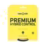 Cordajes De Tenis Tennis-Point Hybrid Classic 2x6,5m natur, schwarz