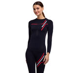 Ropa Falke Falke Warm  130 Years Camiseta de running Mujeres - negro, 