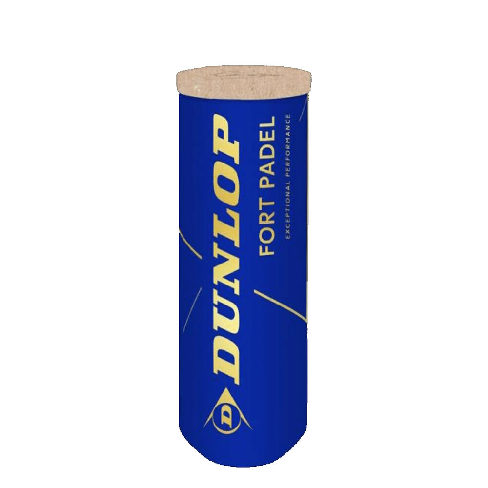 Dunlop Fort Padel Bote De 3 Pelotas