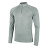 Velocity Cloudspun 1/4 Zip Camiseta De Running Hombres-Verde
