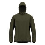 Ropa Odlo Odlo X-Alp Waterproof Chaqueta para correr Hombres-verde oscuro