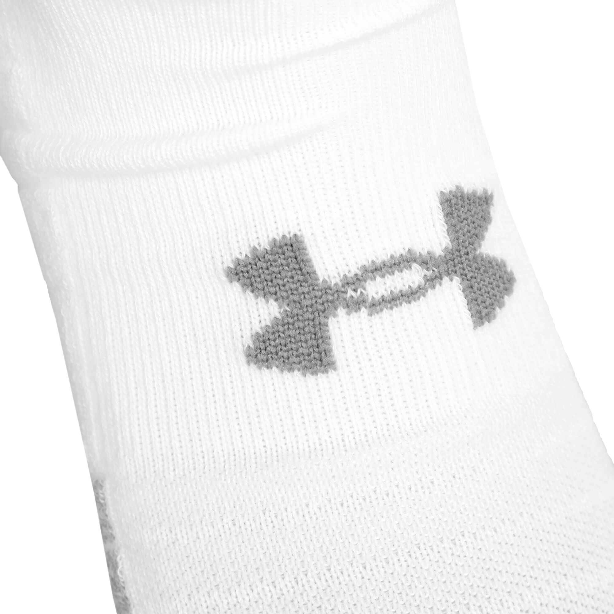 Buy Under Armour Heatgear Low Cut Calcetines Deporte Pack De 3 Blanco, Gris  online