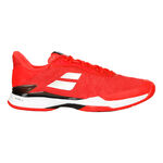 Zapatillas de tenis Babolat Babolat Jet Tere Zapatilla Tierra Batida Hombres-Rojo