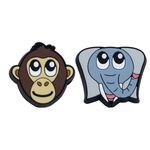 Accesorios Para Raquetas Gamma ZooDamp 2er Schildkröte, Löwe