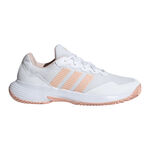 Zapatillas de tenis adidas adidas GameCourt 2 Zapatilla todas las superficies Mujeres-blanco, albaricoque