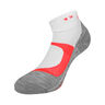 RU4 Calcetines Para Correr Mujeres-Blanco,Gris