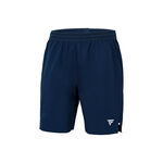 Ropa de tenis Tecnifibre Tecnifibre Team Stretch Shorts Hombres - azul oscuro